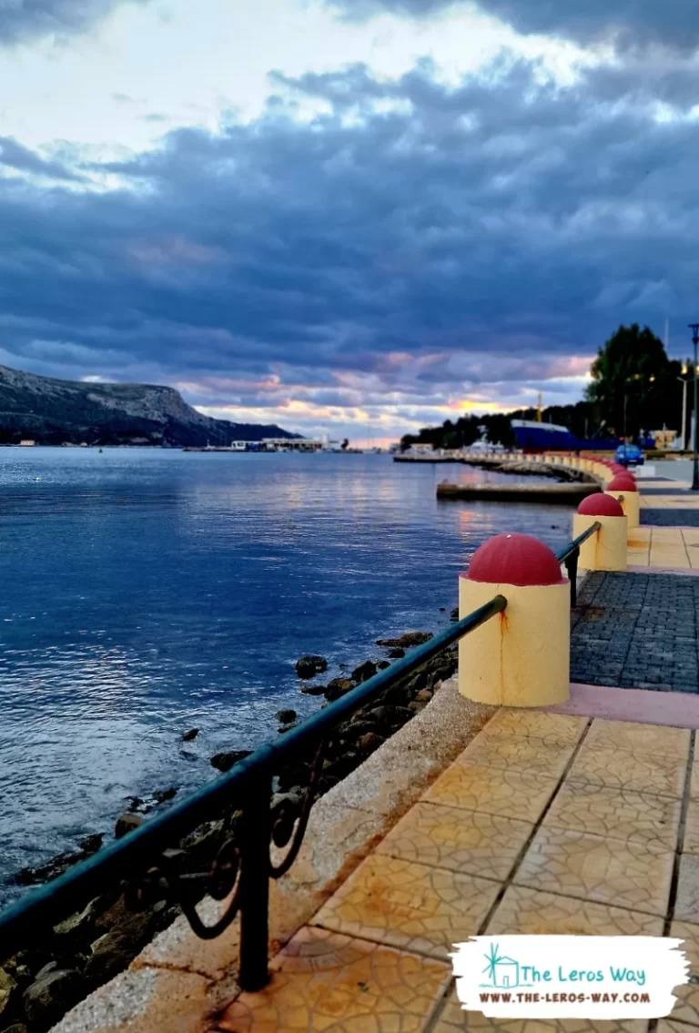 Leros during winter time