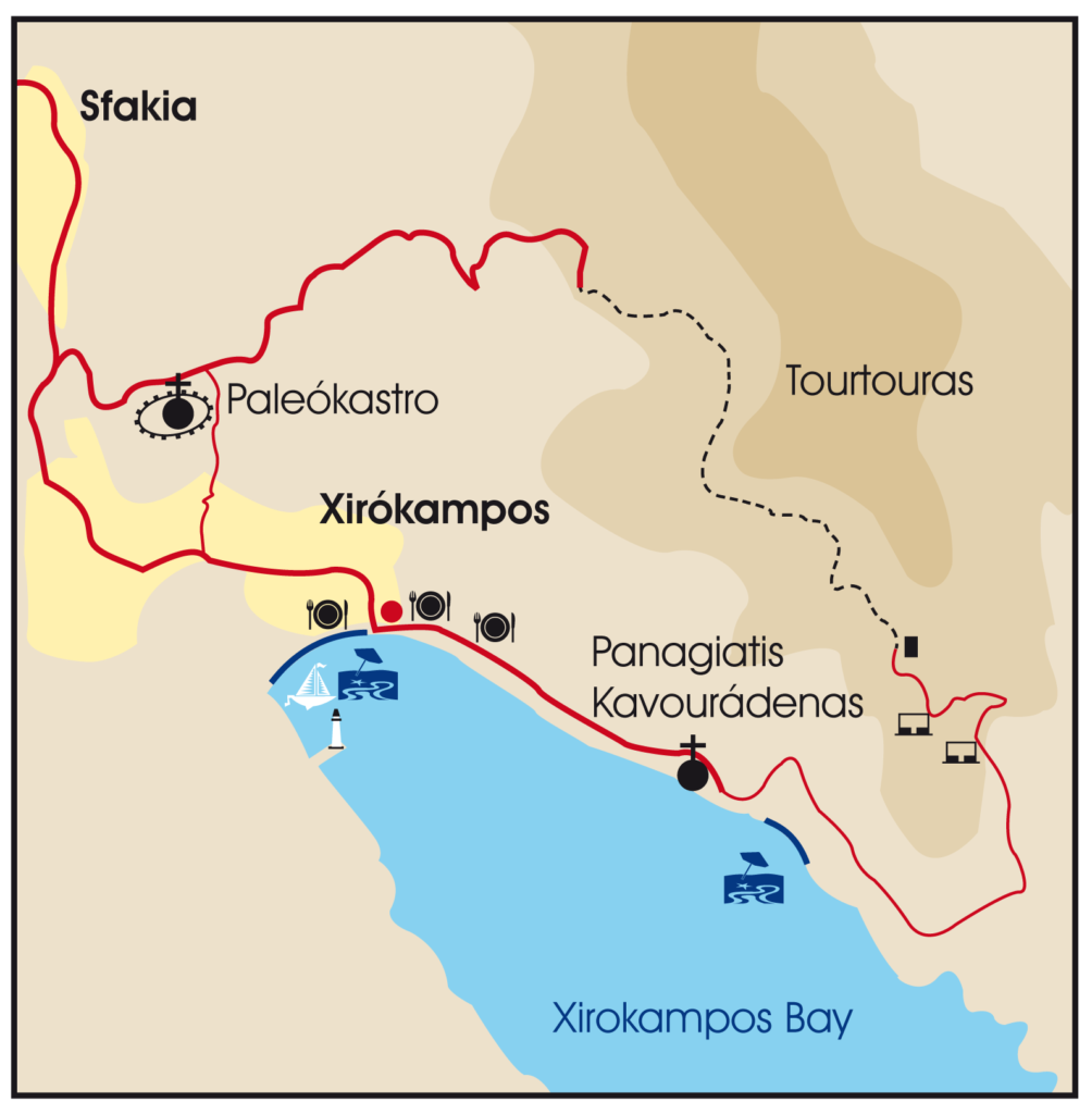 hiking route-xirokampos