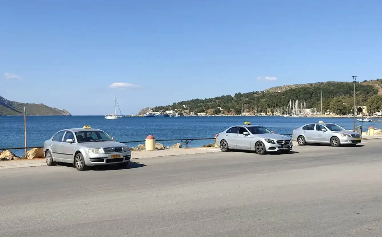 Taxi in Leros