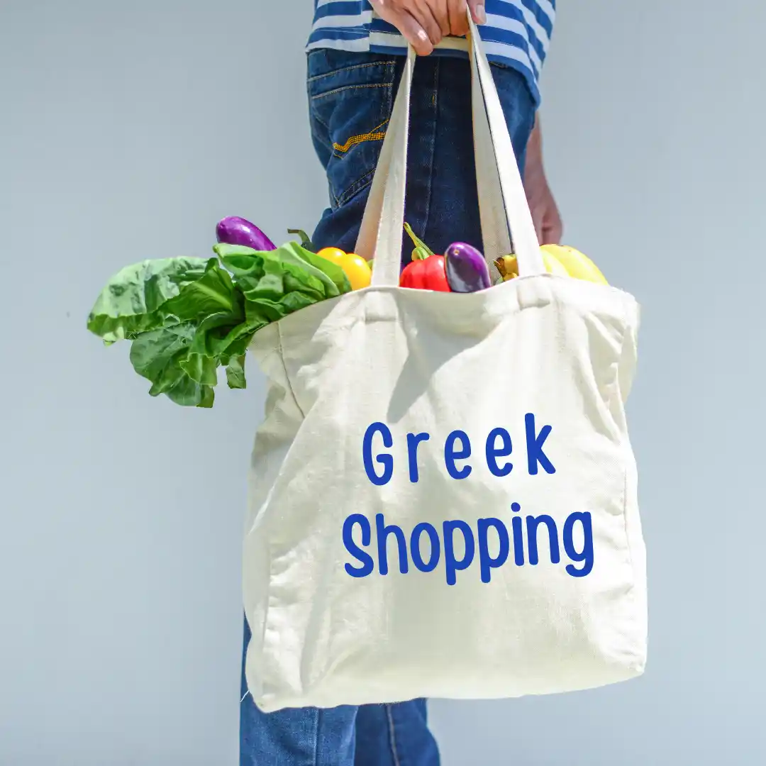Shopping in Greek WORKSHOP