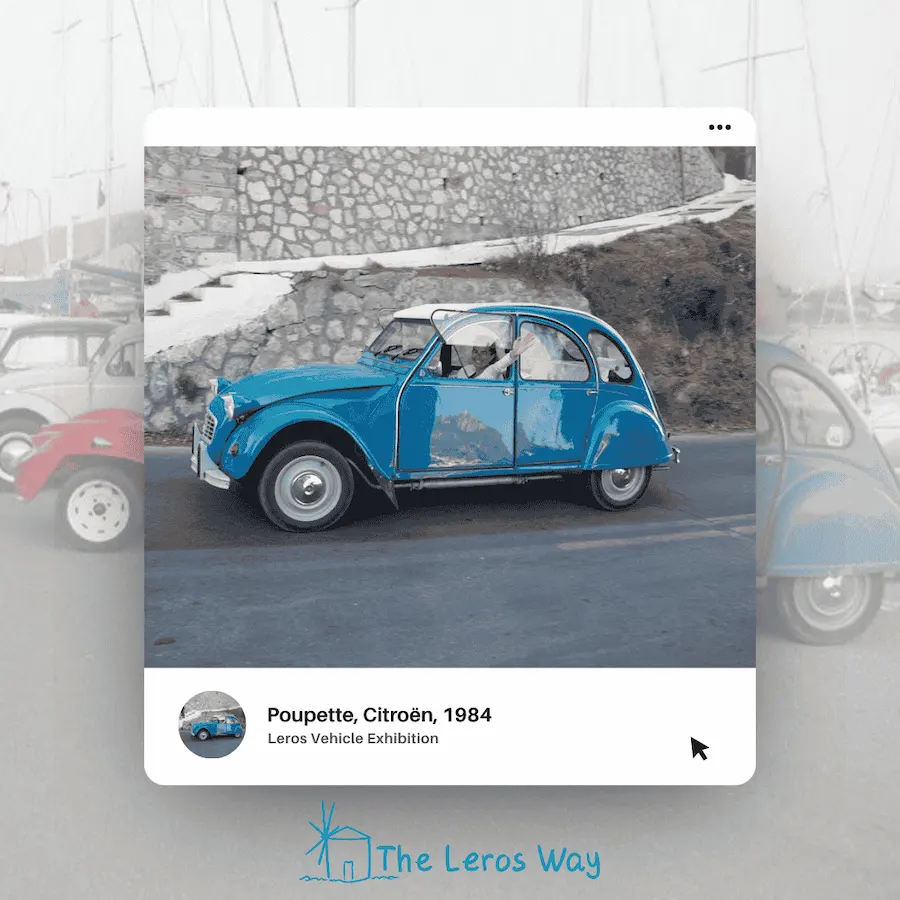 Meet Poupette, the Timeless Citroën Ready for the Leros Vehicle Exhibition