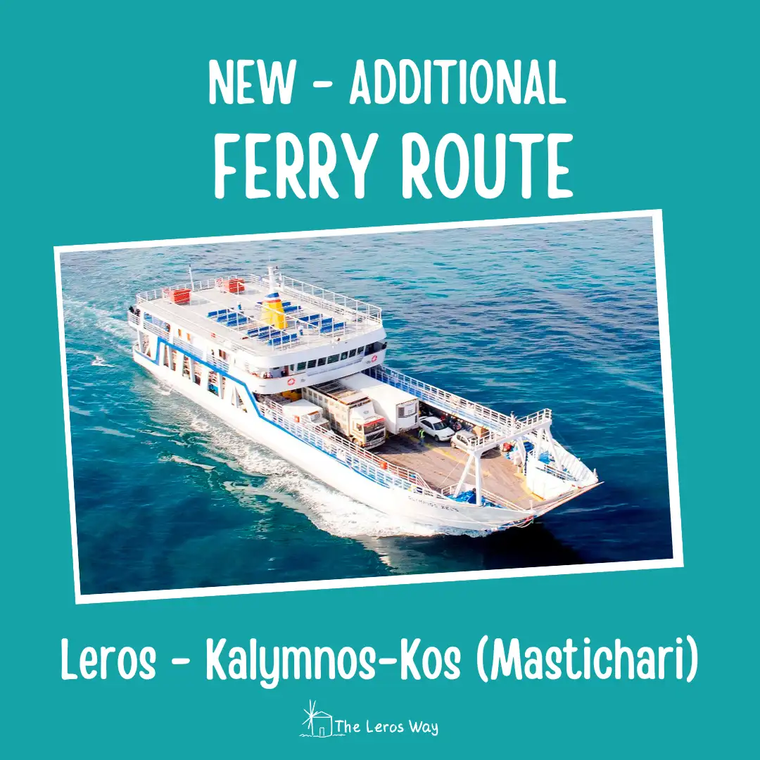 NEW - ADDITIONAL 
FERRY ROUTE