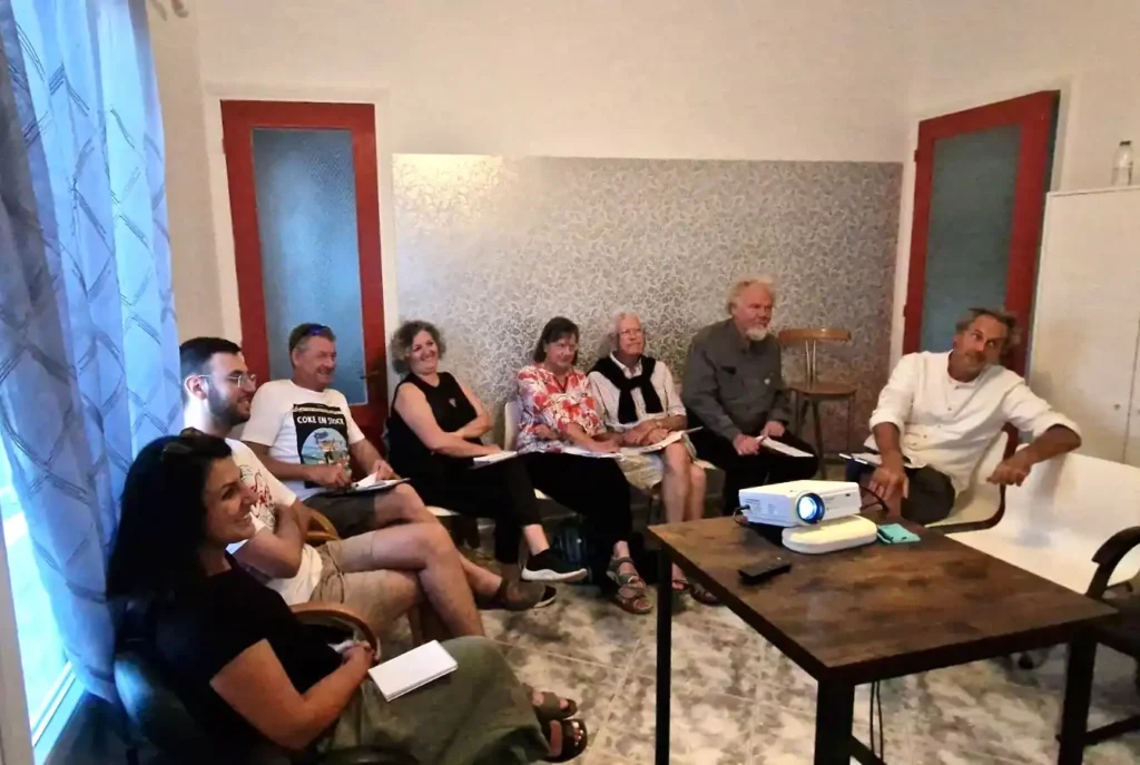 Greek lessons in Leros