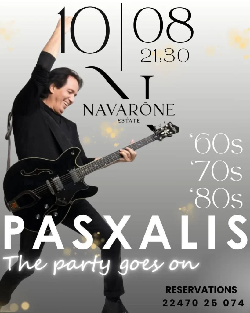 Pasxalis Navarone leros live music party