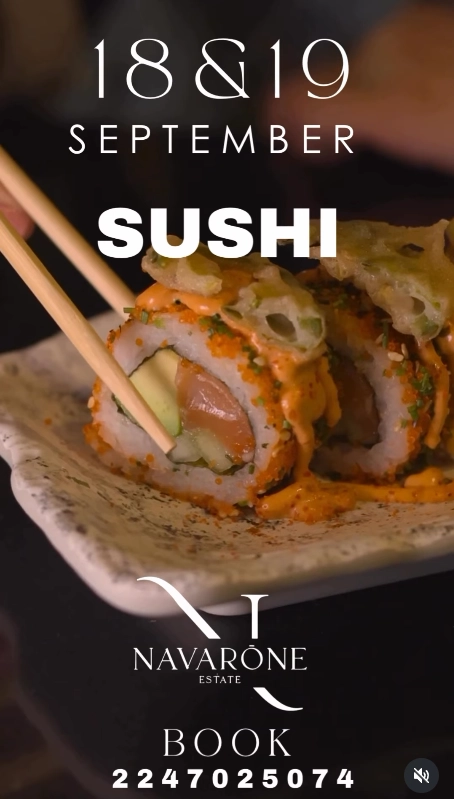 sushi night navarone leros