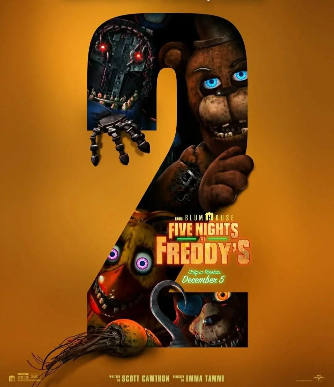 FIVE NIGHT AT FREDDY'S 2 leros cine movie