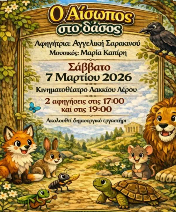aesops fables leros cine leros